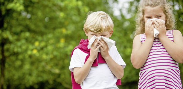 Bild zu Atopische Erkrankungen - Weniger Asthma bei Kindern